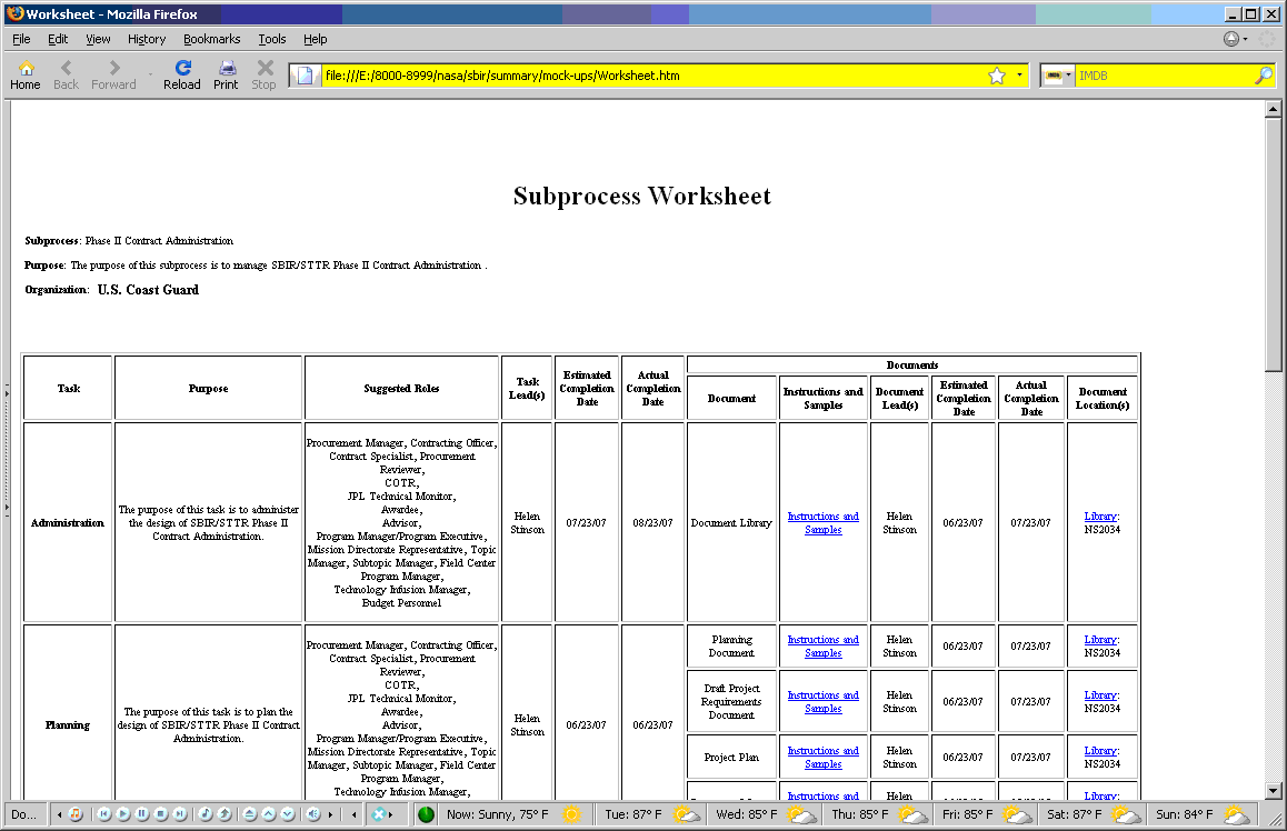 worksheet