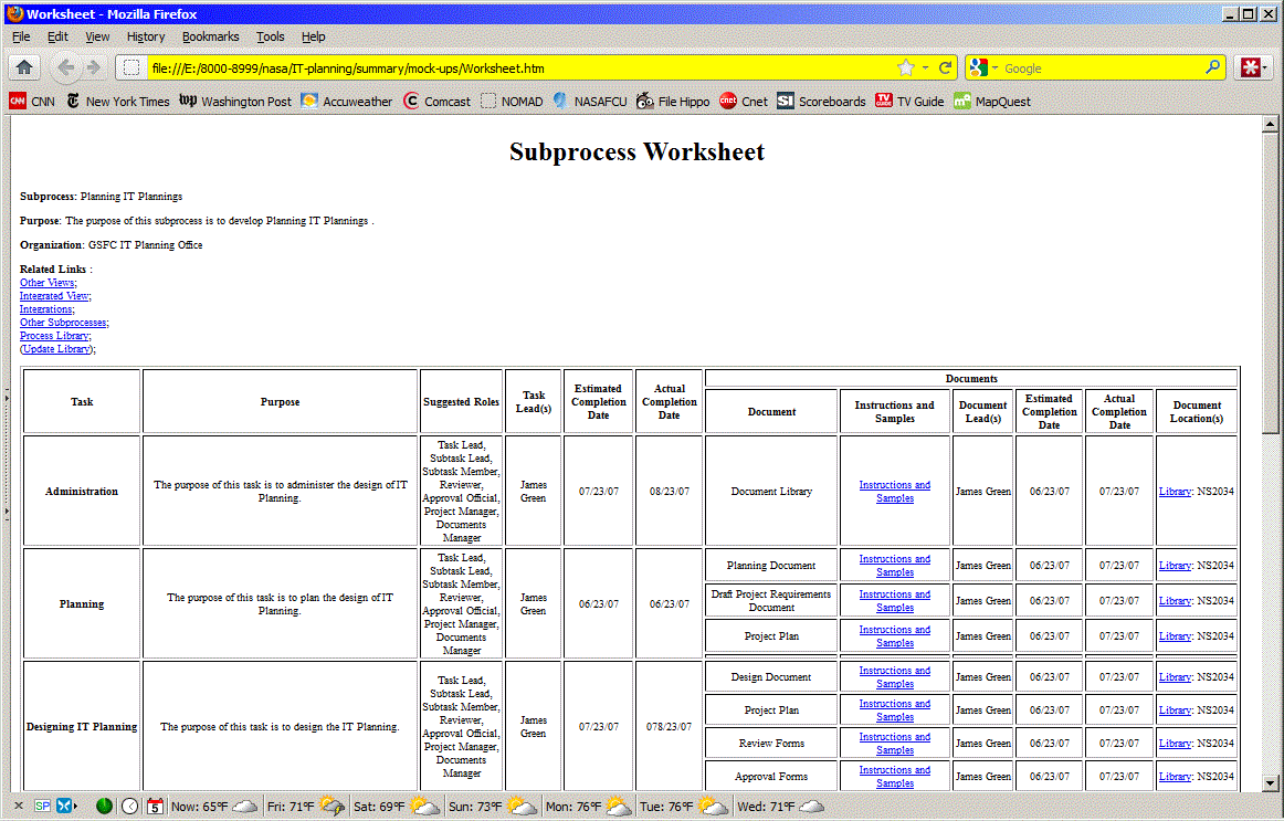 worksheet