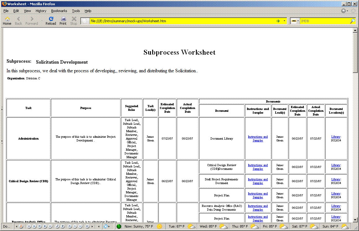 worksheet