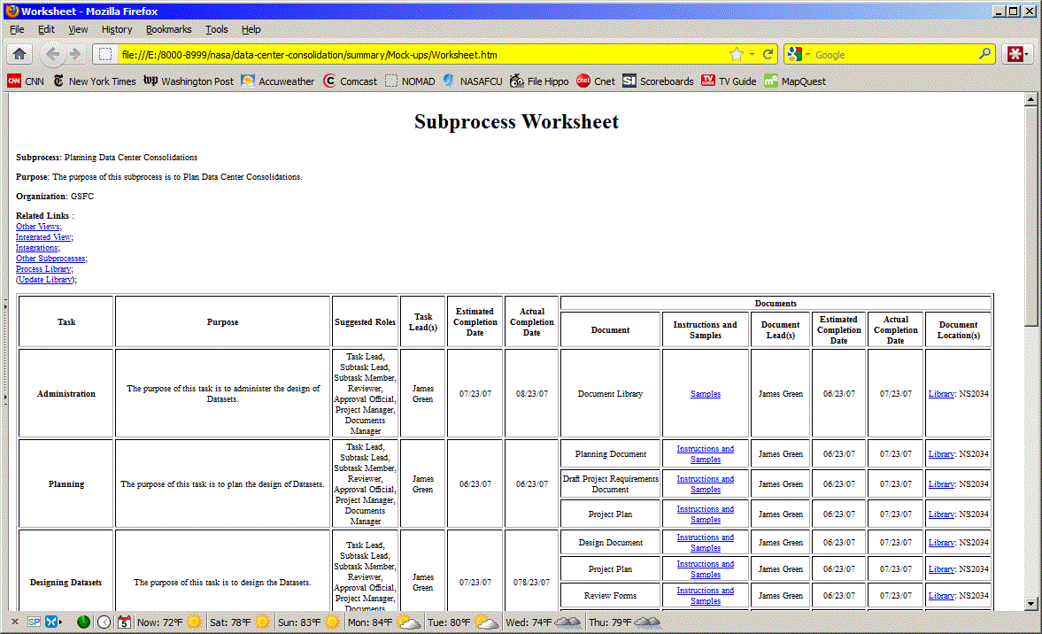 worksheet