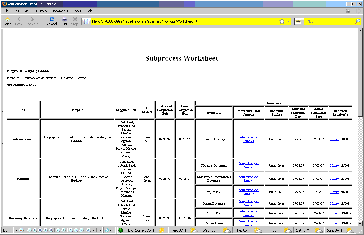 worksheet