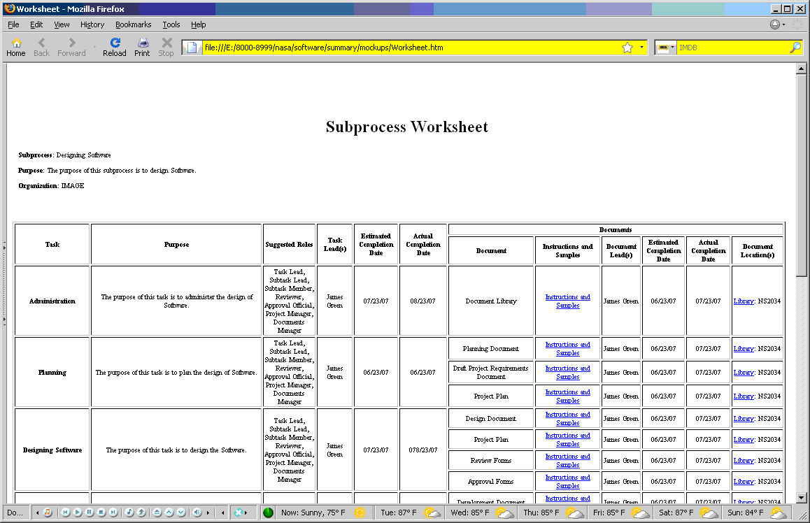worksheet